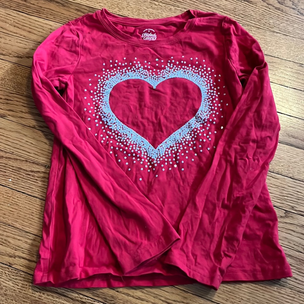 Girls large long sleeve tee